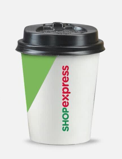 café para llevar chico y grande